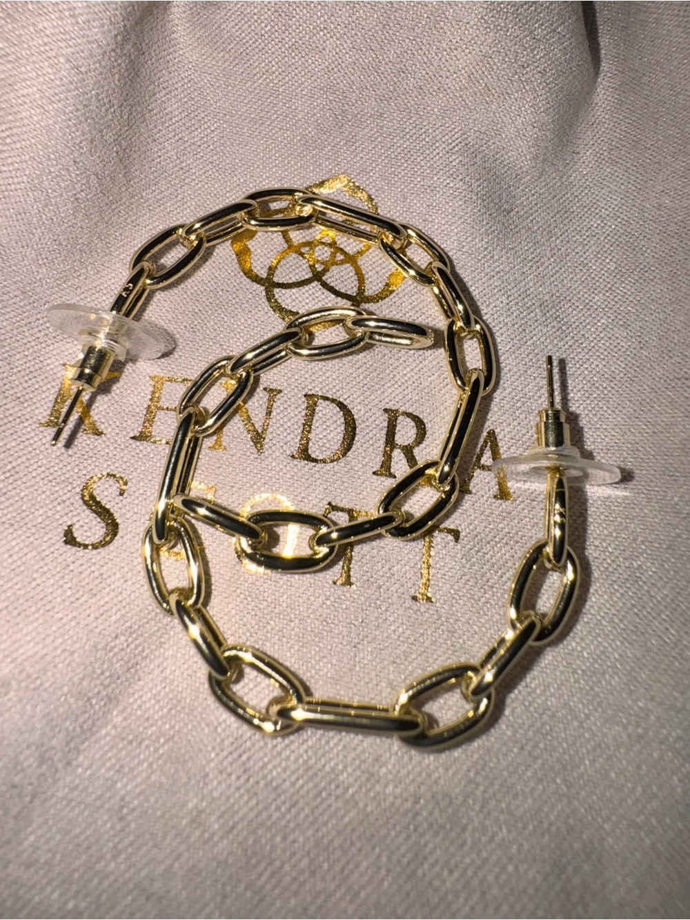 Kendra Scott Ryder Hoop Earrings - Picture 3 of 4